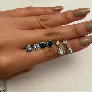 Swarovski Crystal Stud Earrings